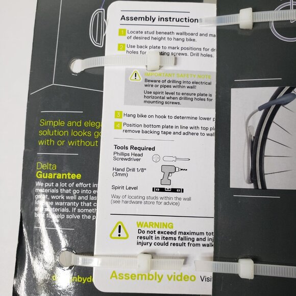 Delta Single Bike Wall Mount - Picture 4 of 4